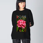 Hawaii Picturesのプルメリア🌺 Big Long Sleeve T-Shirt