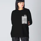 CHILL etc.のB型★モノクロ Big Long Sleeve T-Shirt