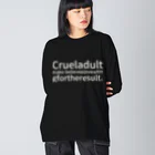 稀有のCruel adult make-believe play waiting for the result. Big Long Sleeve T-Shirt