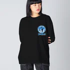 SAUNA ZOMBIESのSAUNAZOMBIES -37LOGO & TOTONOI SKELETON LONGSLEEVE BIG T - ビッグシルエットロングスリーブTシャツ