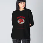 CHICHIPIのラブアンドパイベーカリー Big Long Sleeve T-Shirt