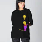 【画交宿】のバッテリー Big Long Sleeve T-Shirt