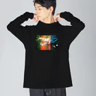 Bepicのカノジョノアシモノ Big Long Sleeve T-Shirt