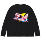 魚の目玉 SUZURI店の湊ちゃん Big Long Sleeve T-Shirt