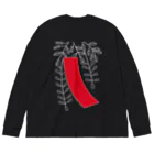 縫山ナントカ堂の藤に短冊 Big Long Sleeve T-Shirt