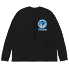 SAUNA ZOMBIESのSAUNAZOMBIES -37LOGO & TOTONOI SKELETON LONGSLEEVE BIG T - ビッグシルエットロングスリーブTシャツ