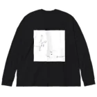 きゅうりさんのキリンとサイ Big Long Sleeve T-Shirt