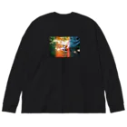 Bepicのカノジョノアシモノ Big Long Sleeve T-Shirt