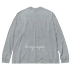 小野健太郎のhoney wayne ビッグシルエットロングスリーブTシャツ