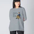 キッズモード某のきつねうどんでも食べてぼちぼち行くきに Big Long Sleeve T-Shirt