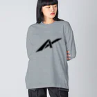 sasamitsuのindomitable X (インドミタブル クロス) Big Long Sleeve T-Shirt