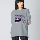 キッズモード某のスクールバスと少年たち Big Long Sleeve T-Shirt