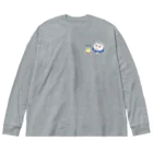 REIKOKOのハムスターの接客 ビッグシルエットロングスリーブTシャツ