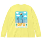 キッズモード某の白昼のOFU(お麩) ビッグシルエットロングスリーブTシャツ