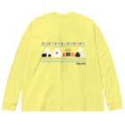 coloncolonのおにぎりとタコさんウインナーと玉子 Big Long Sleeve T-Shirt