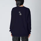 nowi SUZURI shopのichirin-B big long T ビッグシルエットロングスリーブTシャツ