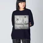 39Sのイルカ飛ぶ！ Big Long Sleeve T-Shirt