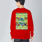 ✨🌈✨ユラクラカン🇯🇵 ✨🌈✨の🎉Hello New Earth 🌎 Big Long Sleeve T-Shirt