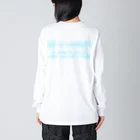 hitomi goodsの素晴らしき世界Tシャツ Big Long Sleeve T-Shirt