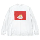 kaeritainaのショートケーキ Big Long Sleeve T-Shirt