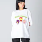 キッズモード某のフルーツヒーローズ Big Long Sleeve T-Shirt