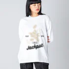 9bdesignのJackpot 小判〈一攫千金〉 ビッグシルエットロングスリーブTシャツ