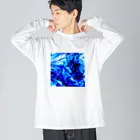 青空骨董市のガラスの記憶 -yuragi- Big Long Sleeve T-Shirt