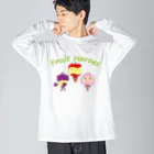 キッズモード某のフルーツヒーローズ Big Long Sleeve T-Shirt