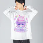 DreamLandのIce Bear Luru☆ ビッグシルエットロングスリーブTシャツ