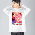 ゆゆちゃんねるのゆゆちゃんねる Big Long Sleeve T-Shirt