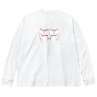 ajitukeのラッキーキャット Big Long Sleeve T-Shirt