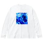 青空骨董市のガラスの記憶 -yuragi- Big Long Sleeve T-Shirt