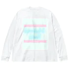 hitomi goodsの素晴らしき世界Tシャツ Big Long Sleeve T-Shirt
