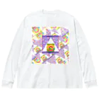 ✨🌈✨ユラクラカン🇯🇵 ✨🌈✨の🌈🍙✨2023 ✨OMSB party✨🌈🍙 ビッグシルエットロングスリーブTシャツ