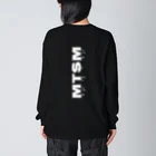 MTSMのMTSM-melting long T shirt- ビッグシルエットロングスリーブTシャツ