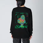 YuukingStoreのEXPORT 背面プリント Big Long Sleeve T-Shirt