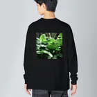 plantsandtokyoのAlocasia｜YAKUSHIMA Big Long Sleeve T-Shirt