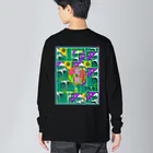 PSYCHEDELIC ART Y&Aのかくせい！ ビッグシルエットロングスリーブTシャツ