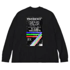 PROVIDENCE SAUCE Co., LtdのPROVIDENCE® VHS ビデオカセット パッケージ ビッグシルエットロングスリーブTシャツ