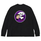 chill curry(チルカレー)のchill ロンティー (royal purple) Big Long Sleeve T-Shirt