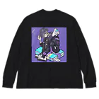 oyasumi. comの煙草とマッシュ男子 Big Long Sleeve T-Shirt