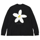 yosのFlower - MAY ビッグシルエットロングスリーブTシャツ