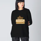 黒猫たんとちゃんの猫さん Big Long Sleeve T-Shirt