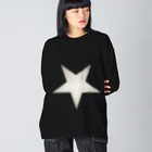 symptomaticのInverted Blurstar ビッグシルエットロングスリーブTシャツ