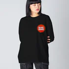 BLACK BONDS OSAKAのBLACKBONDS ORIGINAL BRIC LOGO BIG シルエットLONG T-shirt Big Long Sleeve T-Shirt