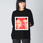 ハートフルエルズの伝説の Big Long Sleeve T-Shirt