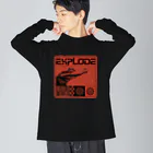 YuukingStoreのEXPLODE Big Long Sleeve T-Shirt