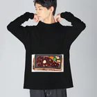 関東肉連合のリブロースステーキ② Big Long Sleeve T-Shirt