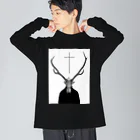 penoitrodのBone&Cross Big Long Sleeve T-Shirt