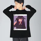 ALCOHOLICのヤンデレグラムちゃん Big Long Sleeve T-Shirt